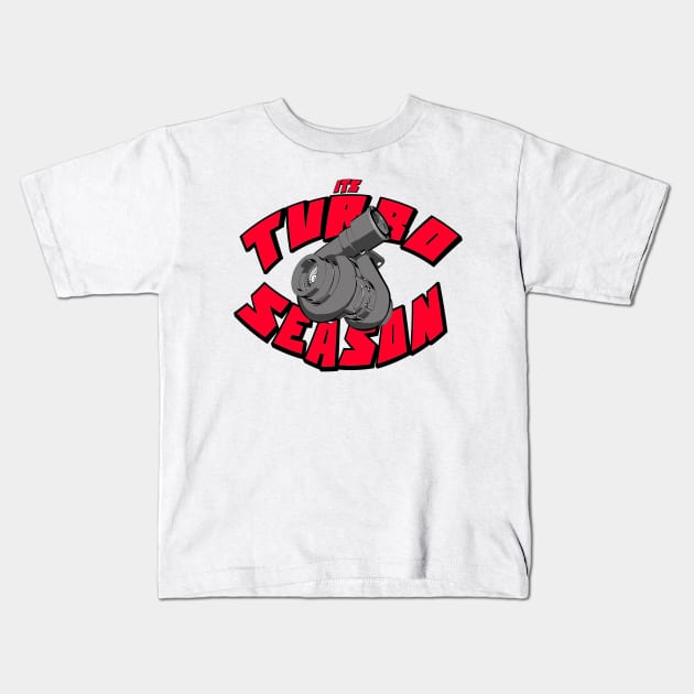 Turbo Season Kids T-Shirt by illest